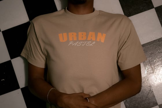 Image of URBAN PASTEL ARCHED LOGO TEE