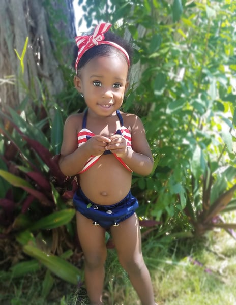 Image of LA LA LOOPSIE 3 PEICE SWIM SUIT