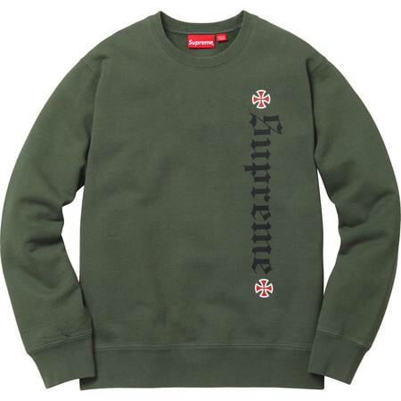 Image of Supreme/Independent F**k the Rest Crewneck