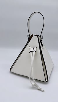 Image 1 of White Pyramid Bag