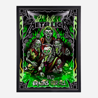 Raffle! …And Brains for All! Fine Art Print - 18x24 LE1