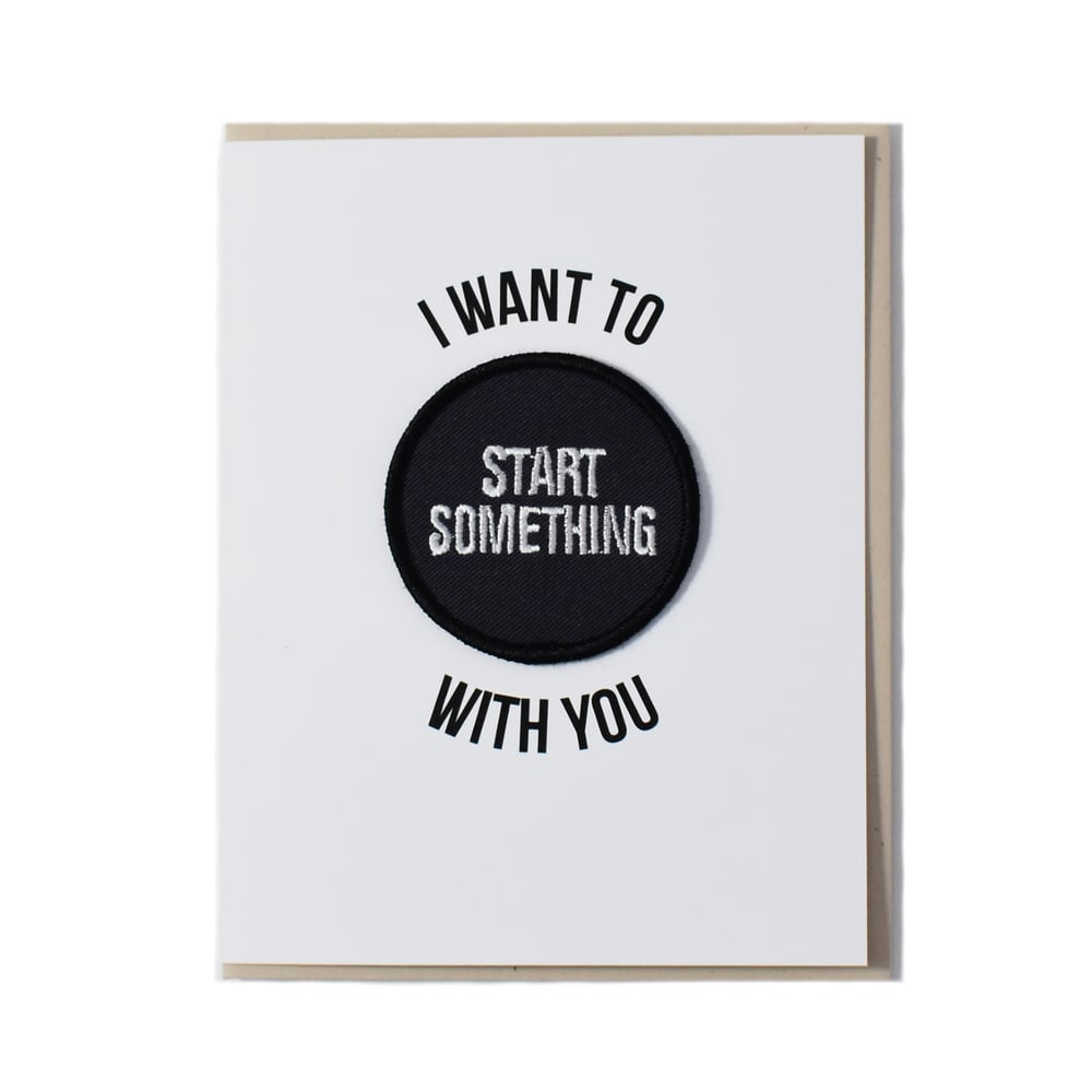 Image of Start Something Card