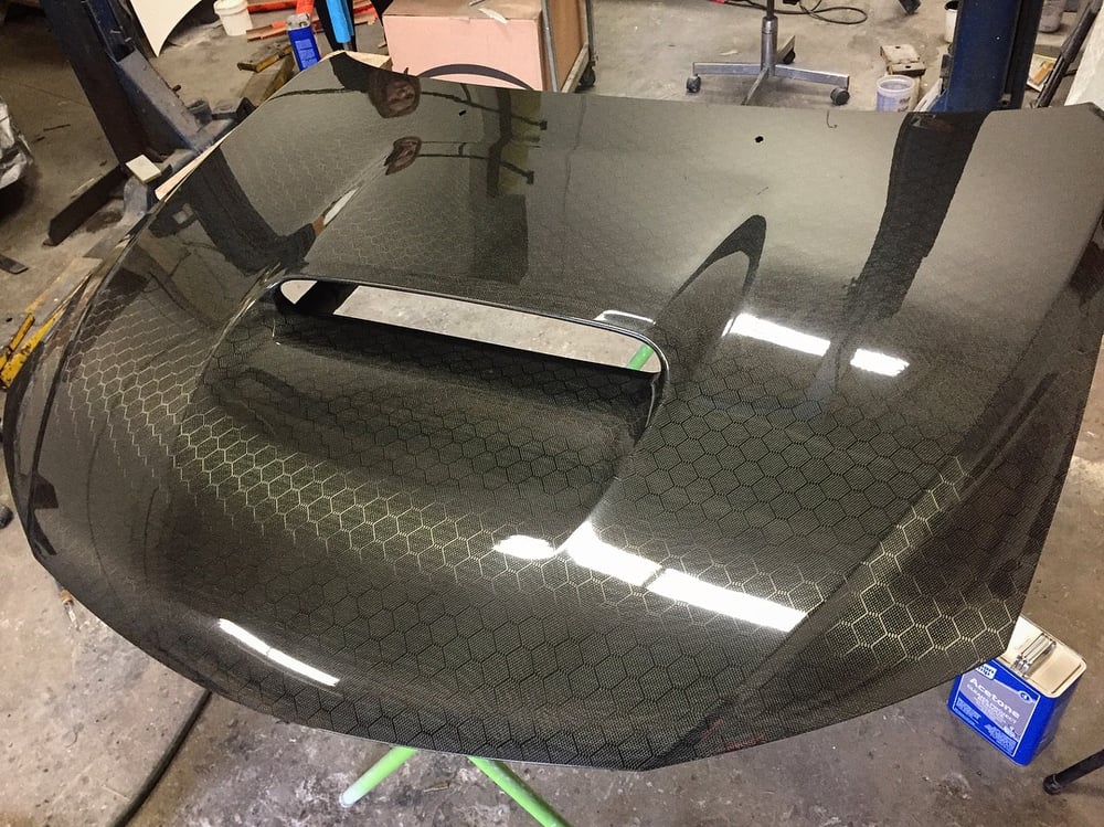 GR/GV OEM dry carbon hood ('08-'14 Impreza/ Wrx/STI)