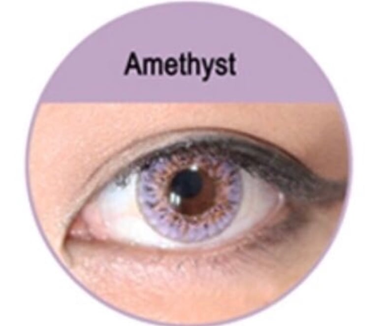 Image of “PURPLE”/“AMETHYST”Contact Lens