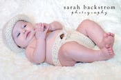 Image of Crocheting Pattern for Chunky Infant Diaper Cover Wrap Photography Prop