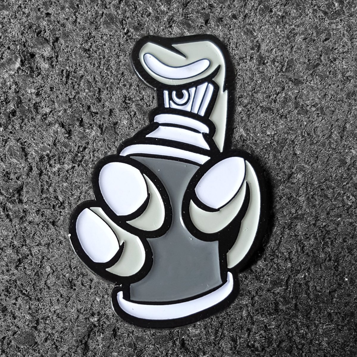 Image of Spray Can Enamel Pin