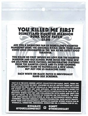 Image of DLHM Punk Rock - Sew On Patch