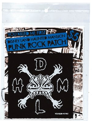 Image of DLHM Punk Rock - Sew On Patch