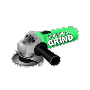 Image of Life Is A Grind [Sticker]