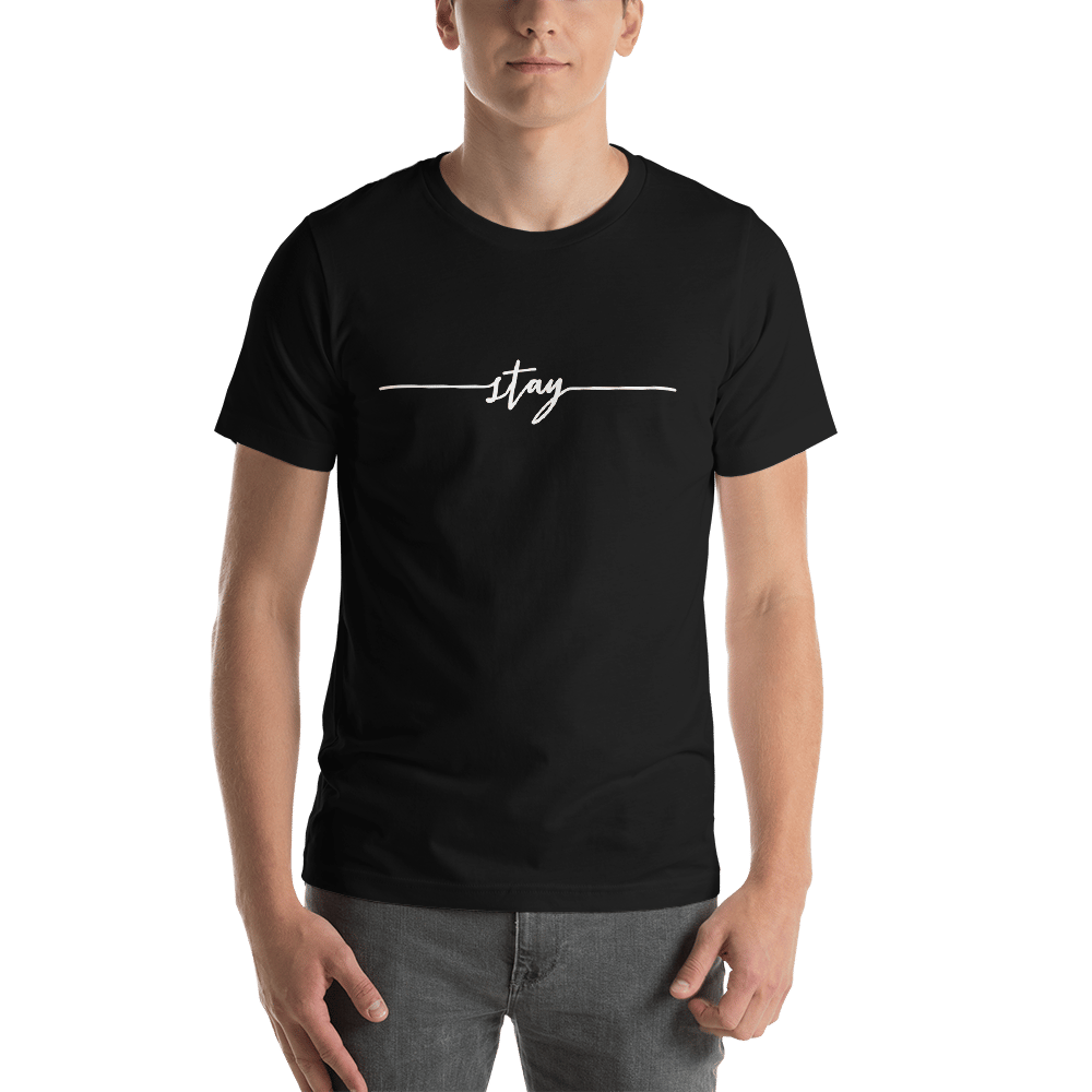 Image of Unisex Stay Tee - Black