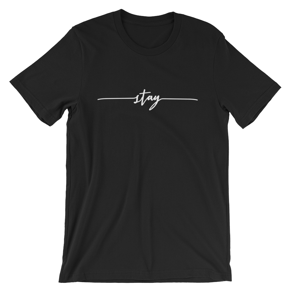 Image of Unisex Stay Tee - Black