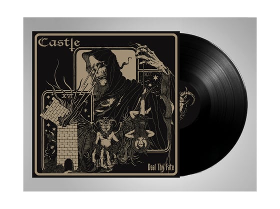 Image of CASTLE Deal Thy Fate LP - Black Vinyl Pre-Order 