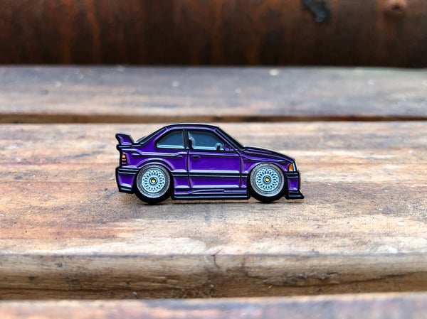 Image of KUWTB X LEEN E36 M3 Limited Edition Pin