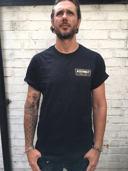 Image of Assembly Classic Logo Black Tee