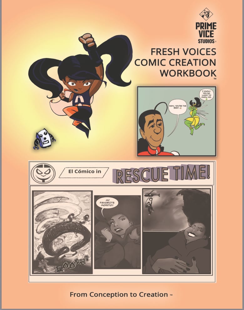Image of PV Fresh Voices Comic Creation Workbook
