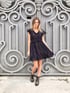 ROBE CLEA - RAYE MARINE/OR Image 2