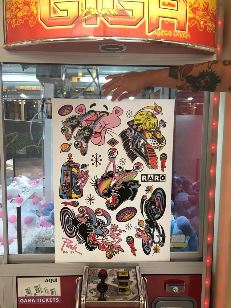 Image of POSTER PINK PANTHER