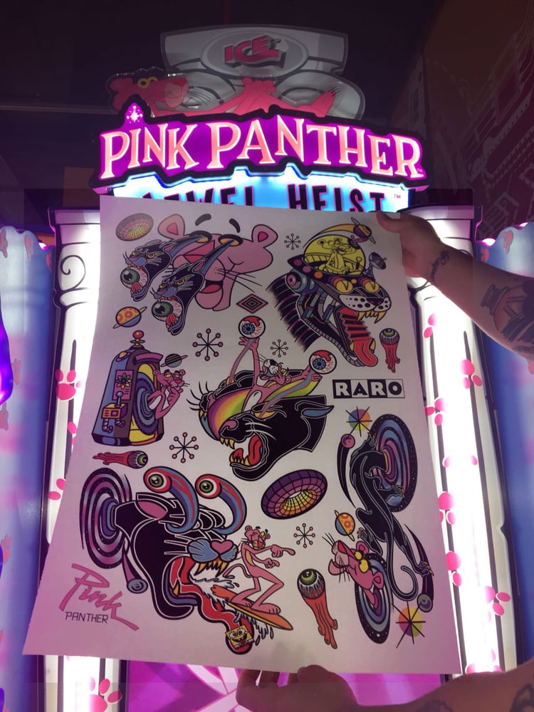 Image of POSTER PINK PANTHER