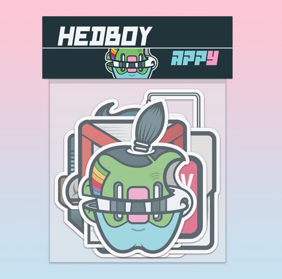 Image of APPY #1 Sticker pack!