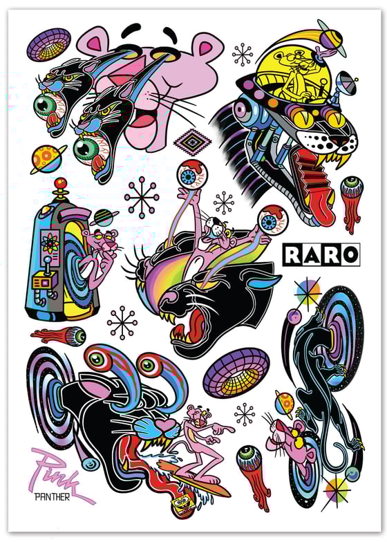 Image of POSTER PINK PANTHER