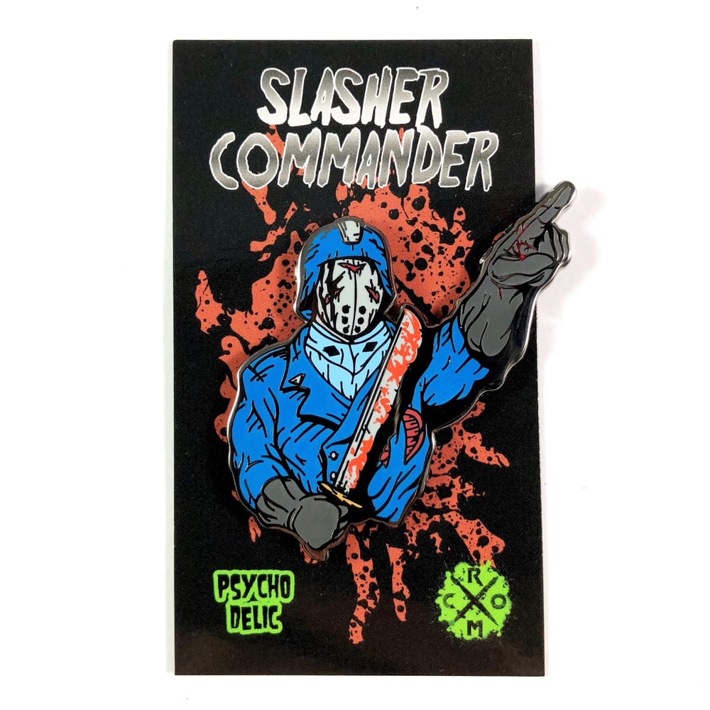 Slasher Commander (Enamel Pin)