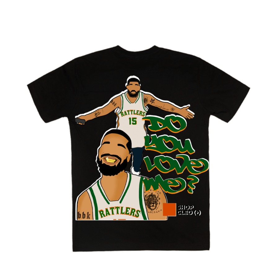 Image of DEAR KEKE TEE BLACK