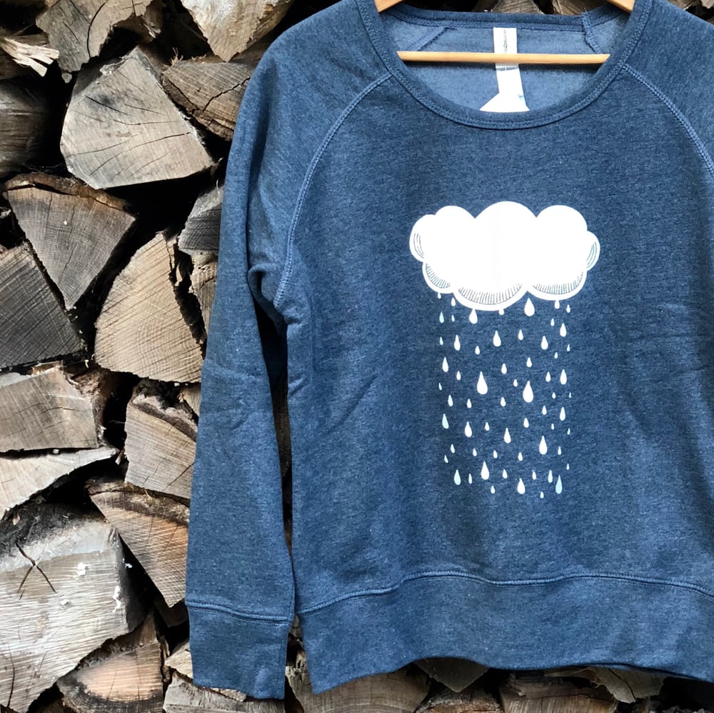 Image of Raincloud organic blend sweatshirt