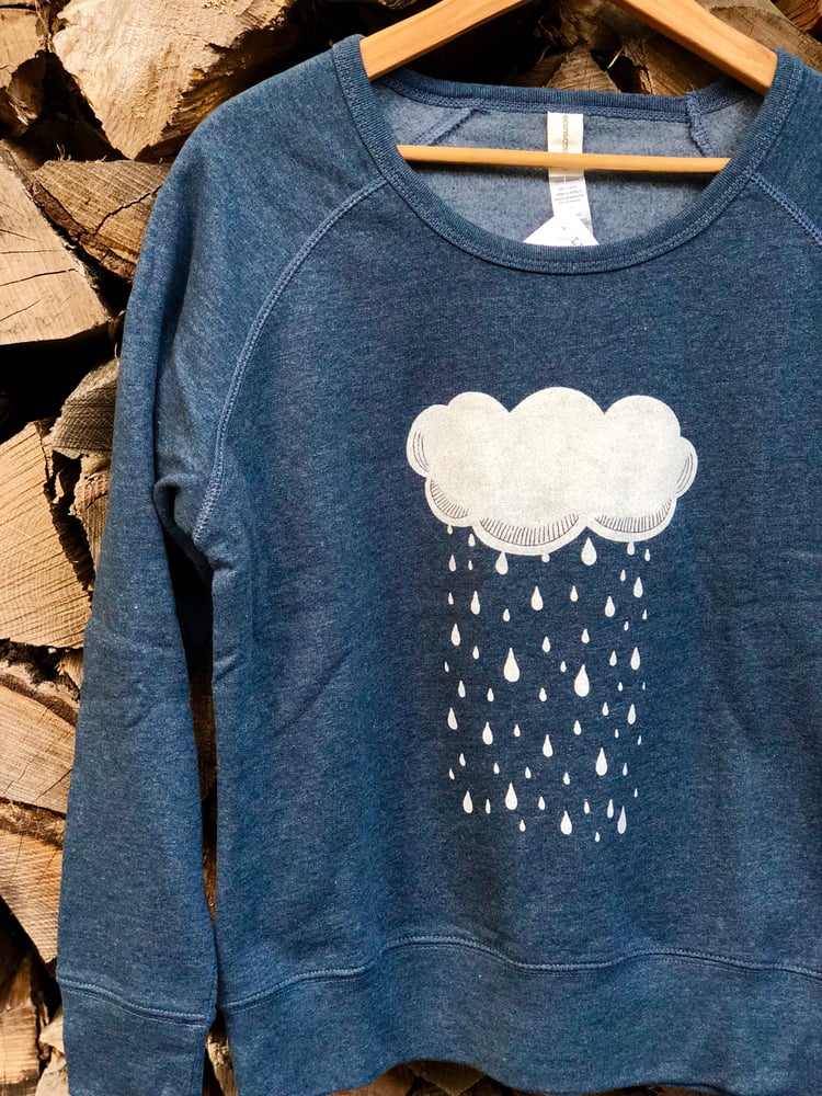 Image of Raincloud organic blend sweatshirt