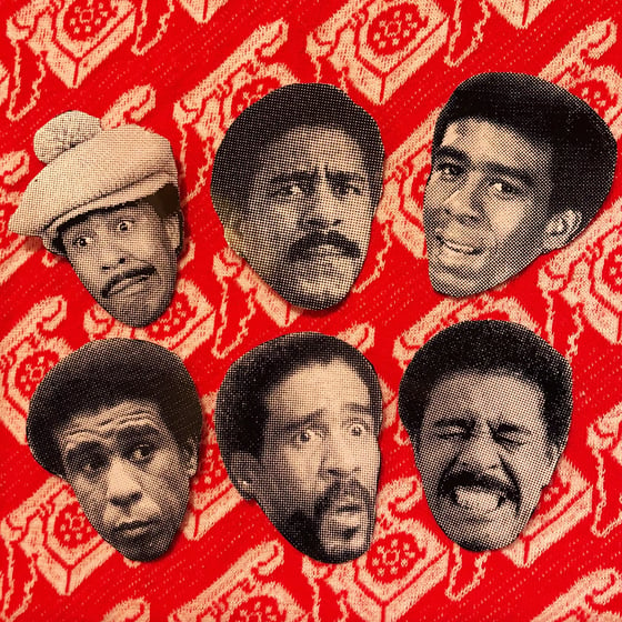 Image of Richard Pryor sticker pack