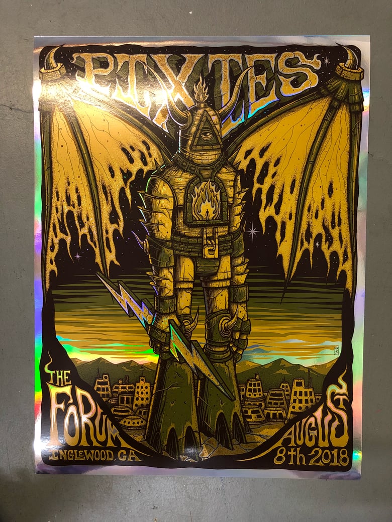 Image of Pixies - August 8th, 2018 - The Forum - Holographic Foil Edition