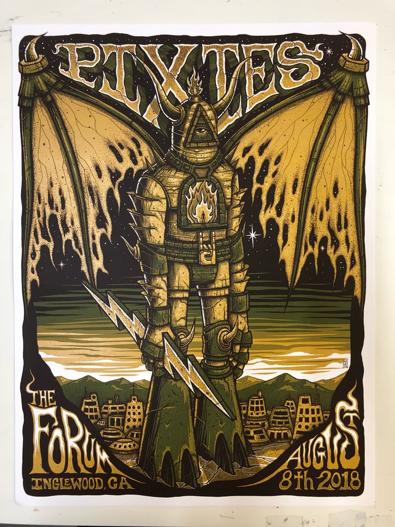 Image of Pixies - August 8th, 2018 - The Forum - Artist Edition