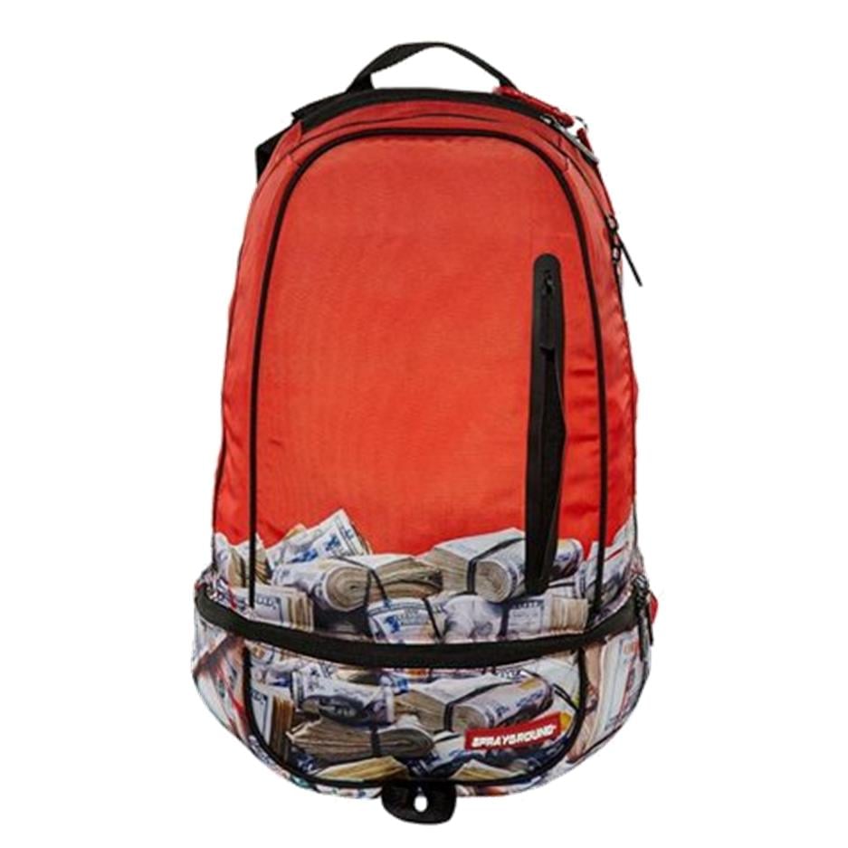 Image of SPRAYGROUND THE GAME MONEY RED BAG BACKPACK