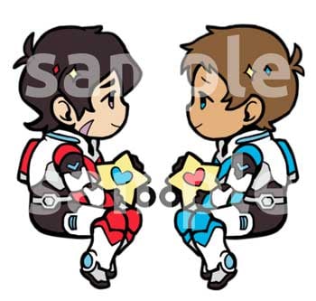 Image of ☆AstralPlane Klance☆ lapel enamel pins