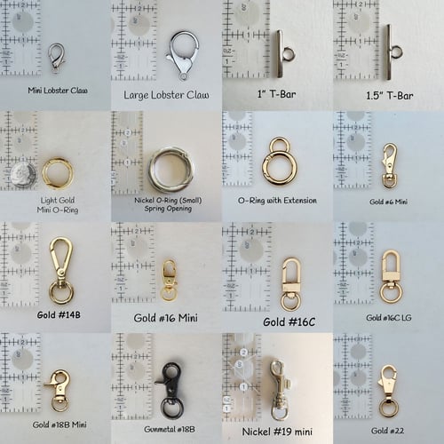 Image of Clearance Sale - Gold, Nickel, & Gunmetal Chain Straps - Your Choice - Limited Inventory