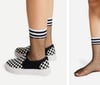 Fishnet Thick Band Socks