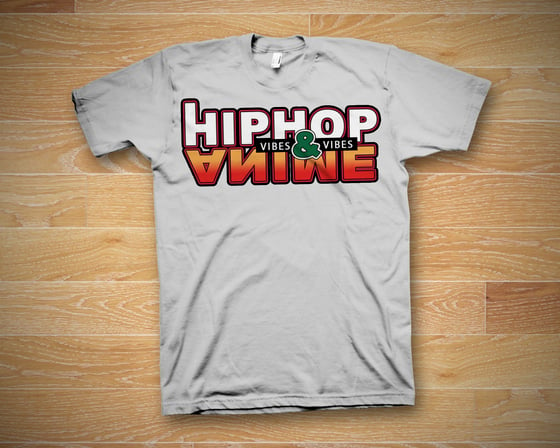 Image of Hip Hop and Anime Vibes T-Shirt (White)
