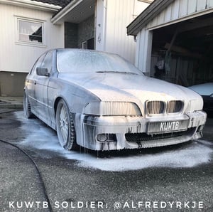 Image of KUWTB European License Plate