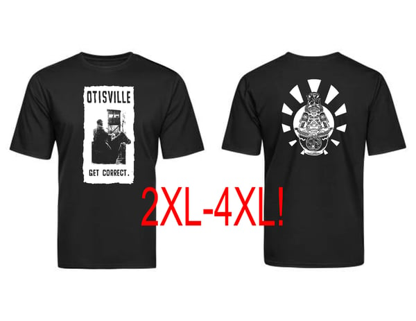 Image of 2XL-4XL Otisville Black T-Shirt