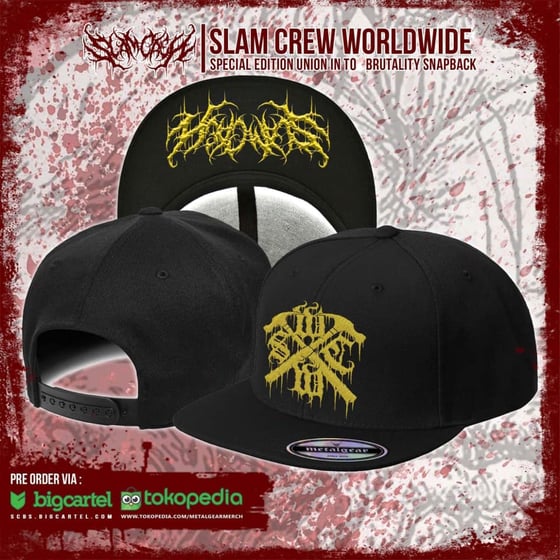 Image of News! Union In To Brutality   Snapback - Free Shipping Worldwide- (Limited quantities)