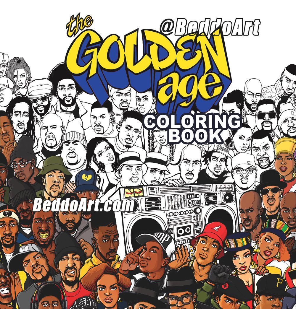 The Golden Age Coloring Book; featuring the Artwork of Beddo