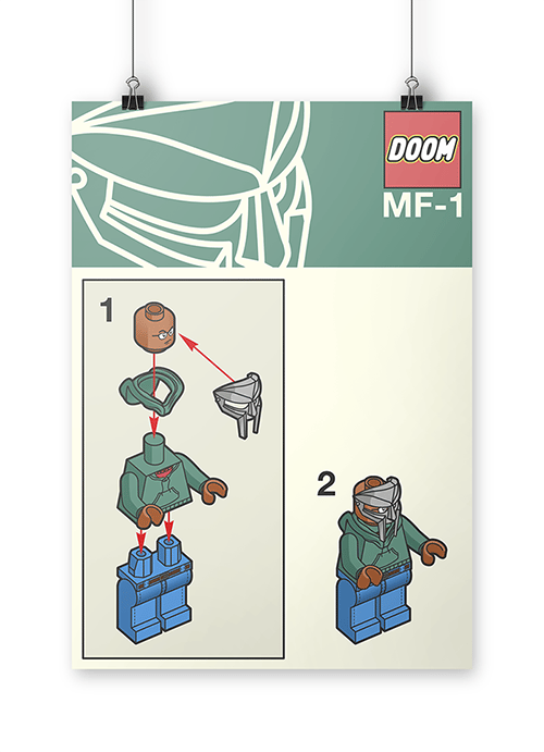 Image of DOOM - Limited A3 Print