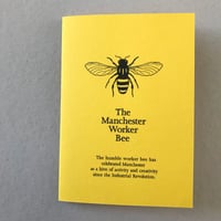 Image 2 of Manchester Worker Bee card in Yellow or Grey