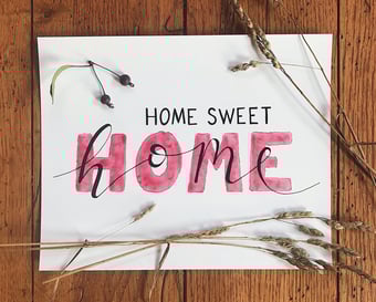 Image of Home Sweet Home Print