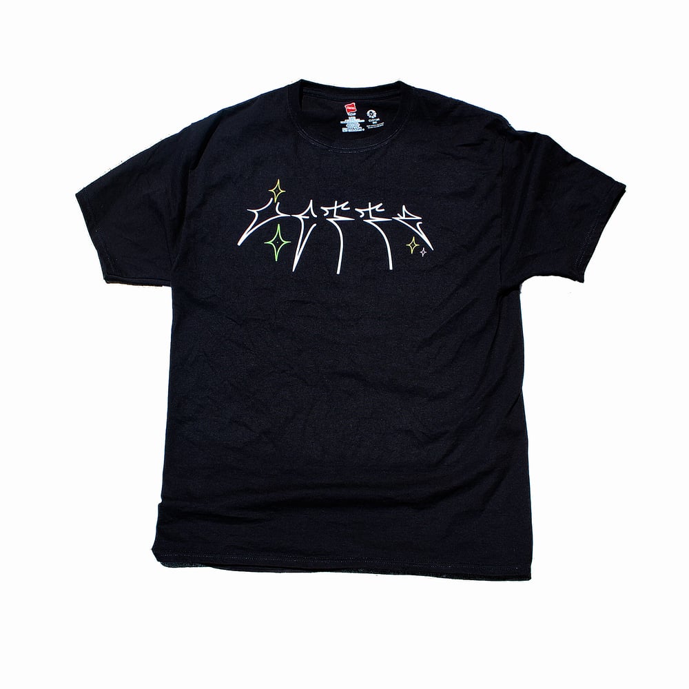 Image of STARS BLACK TEE