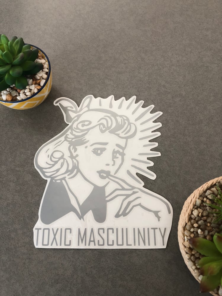 Image of Toxic Masculinity Decal SSDGM