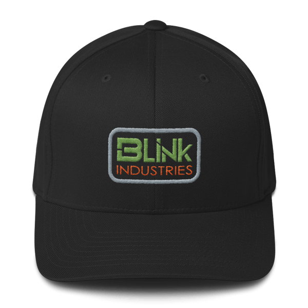 Image of Embroidered Hat Flex Fit - green logo