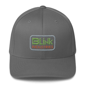 Image of Embroidered Hat Flex Fit - green logo