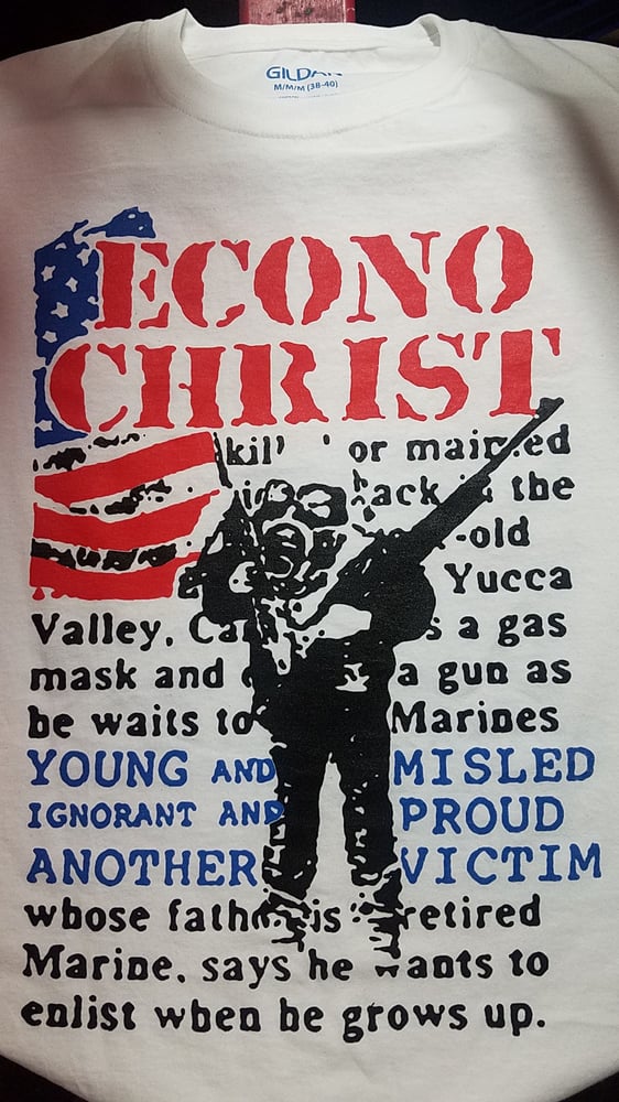 Image of ECONOCHRIST "ANOTHER VICTIM"  T-SHIRT