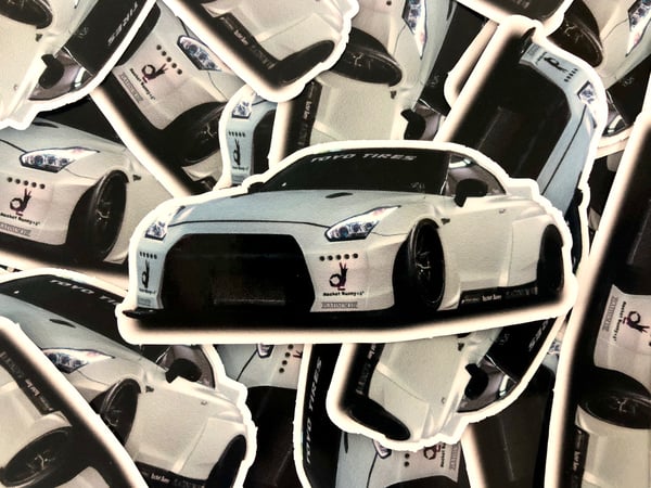 Image of Nissan GTR Sticker ( @blazn_gtr )