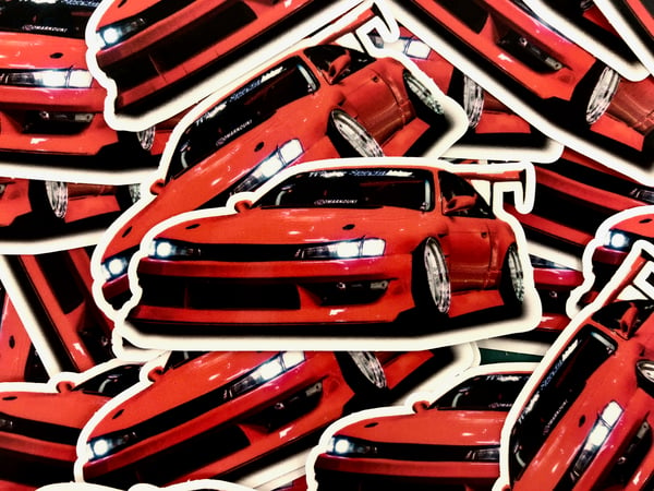 Image of Nissan S14 Sticker ( @omarkouki )